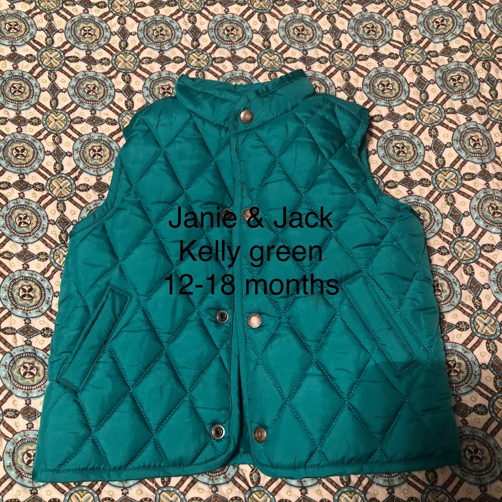 Janie and Jack quilted vest